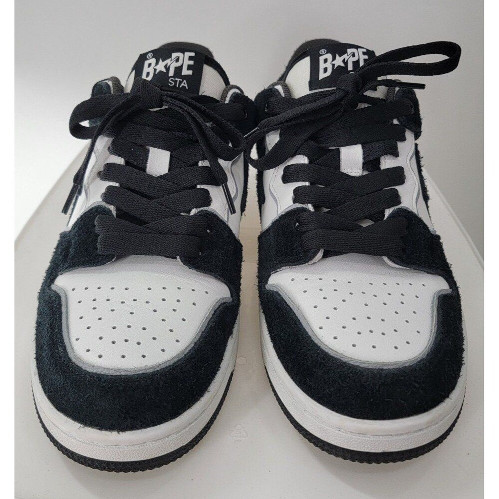 A Bathing Ape Bape SK8 StaBlack Suede - Picture 2 of 11